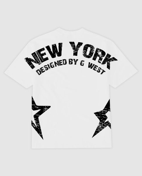 G West New York Arch Logo Tee GWDTFL9053 - 2 COLORS - G West