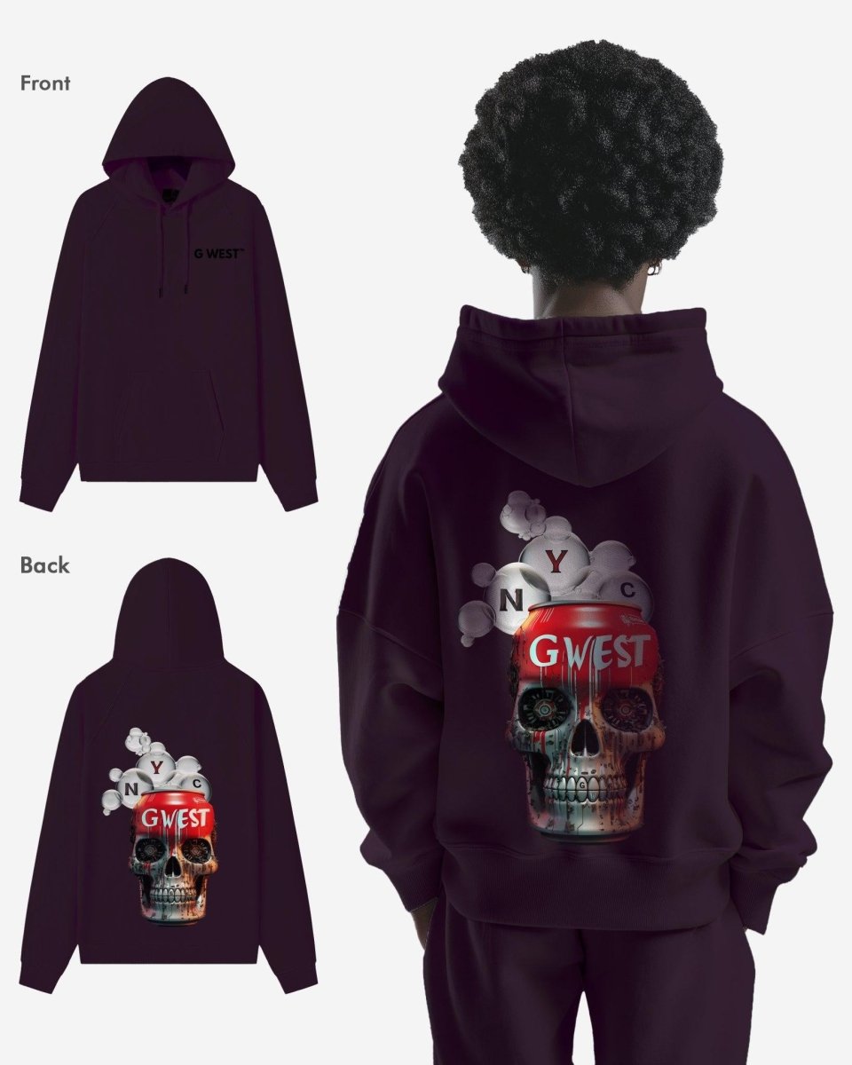 G West Nyc Can Heavy Premium Oversized Hoodie - G West