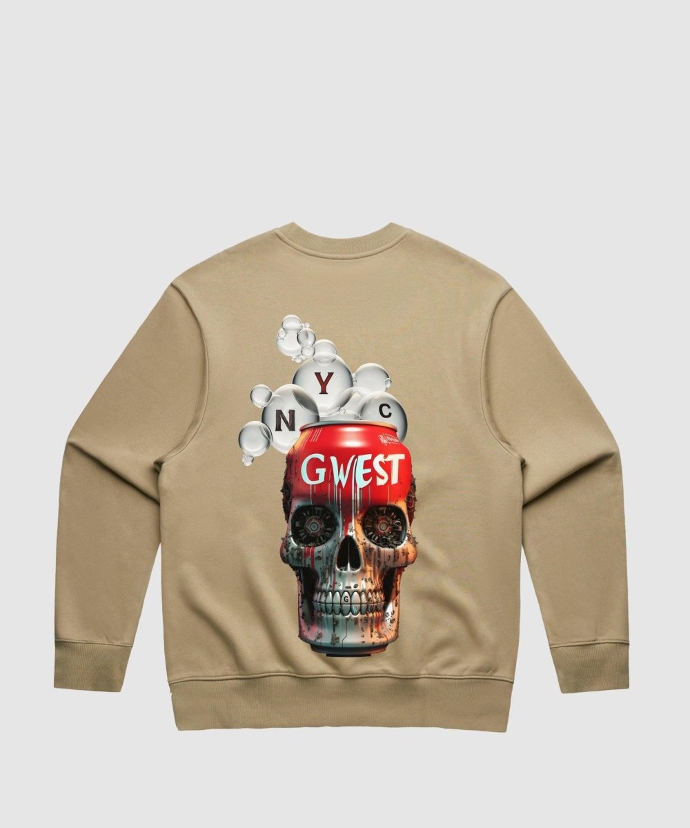 G West Nyc Coke Can Heavy Premium Crewneck - 6 Colors - G West