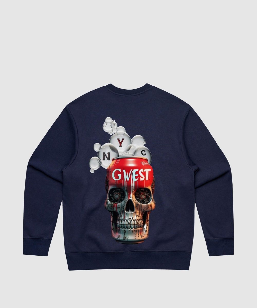 G West Nyc Coke Can Heavy Premium Crewneck - 6 Colors - G West