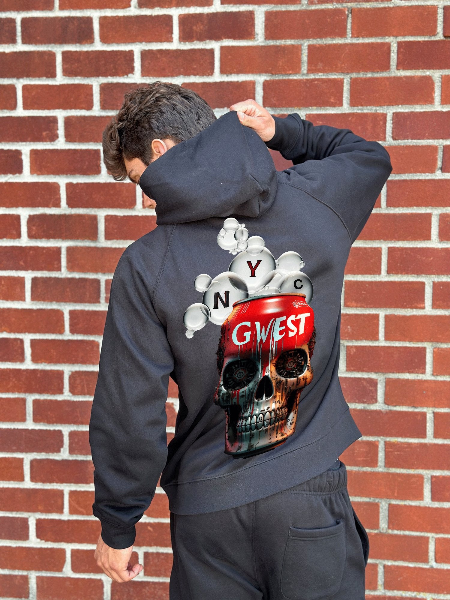 G WEST NYC COKE CAN HEAVY PREMIUM HOODIE - 6 COLORS - G West