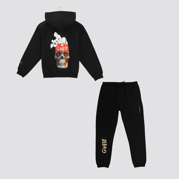 G WEST NYC SODA CAN HOODIE & JOGGER : GWRSET5008 - G West