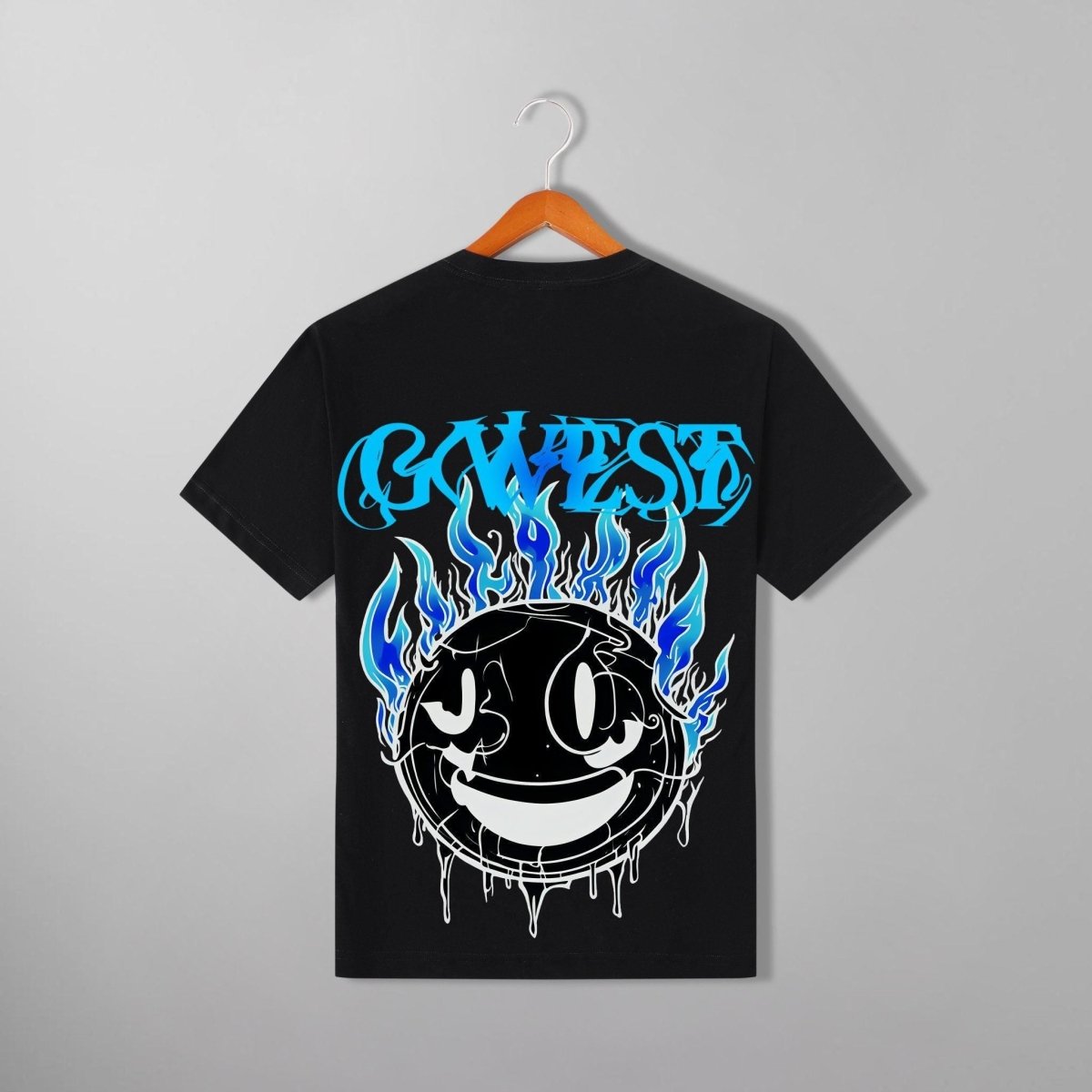 G West Oversized Aqua Smile Tee - G West