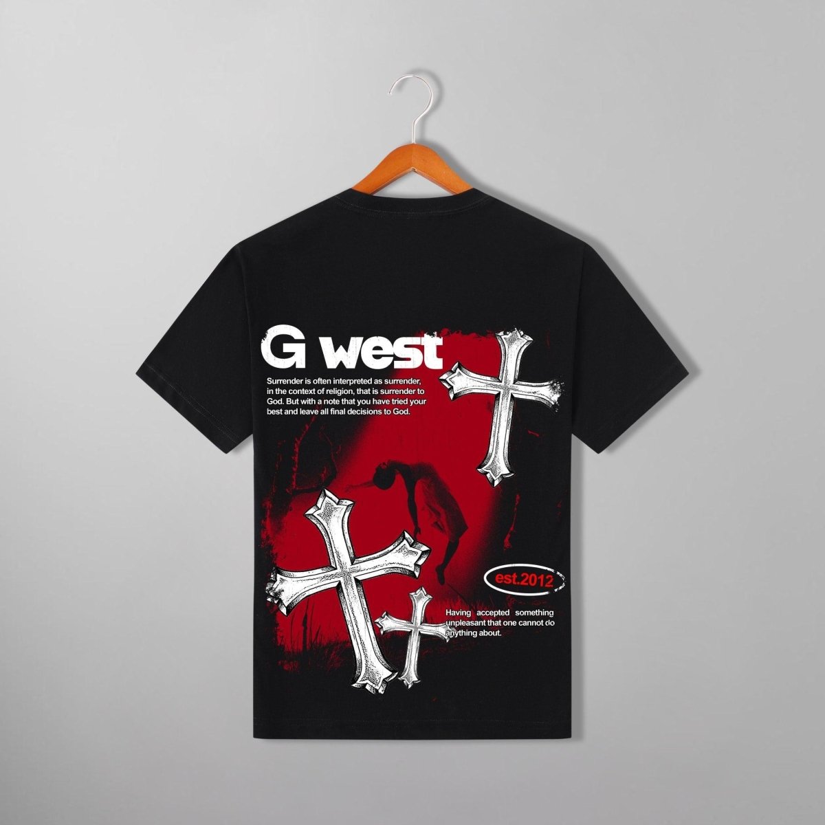 G West Oversized Ascending Soul Tee - G West