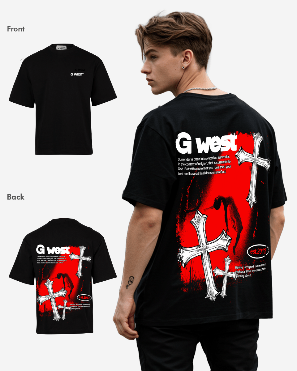 G West Oversized Ascending Soul Tee - G West