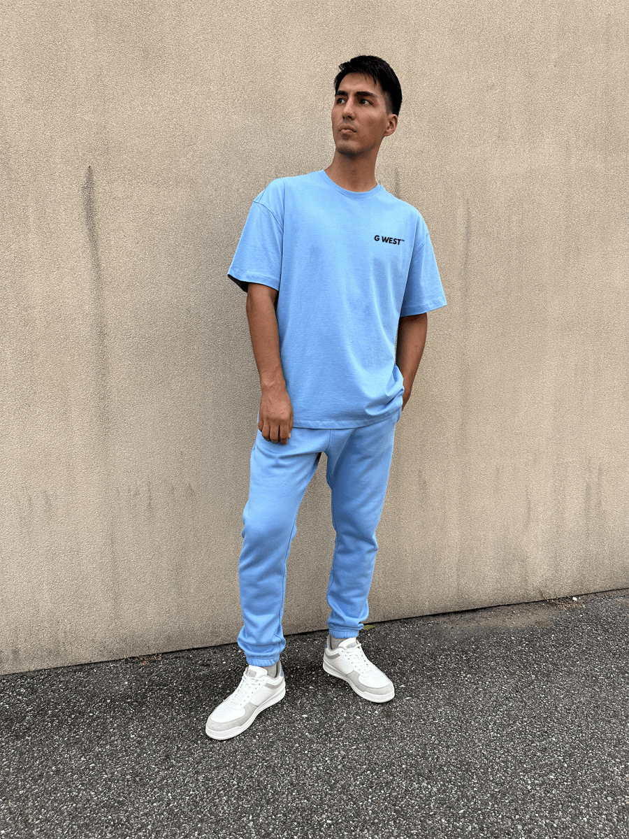 G West Oversized Blue Man Tee - G West