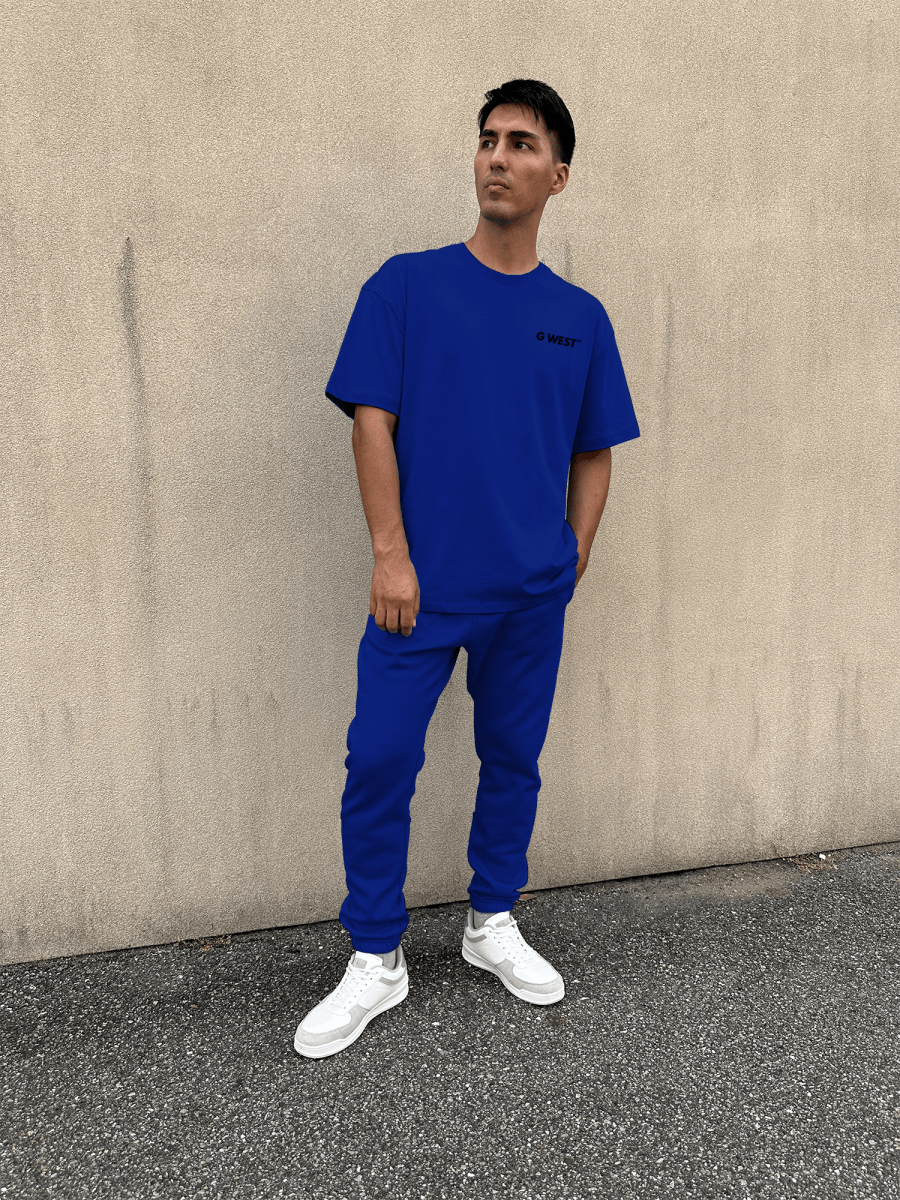 G West Oversized Blue Man Tee - G West