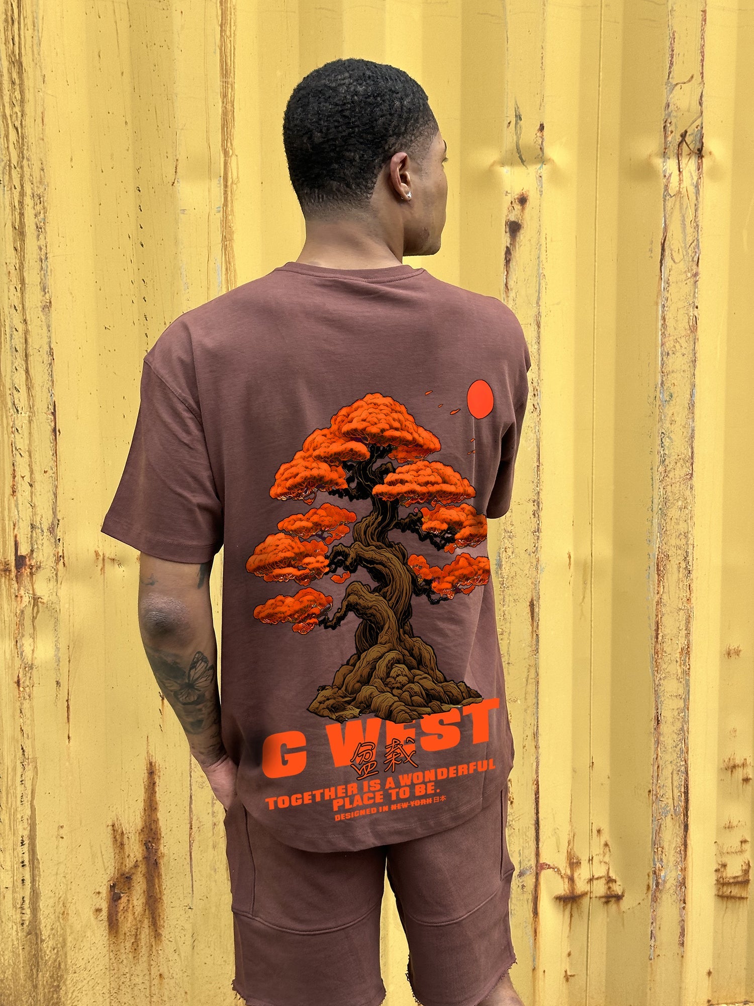 G West Oversized Bonsai Tee - G West