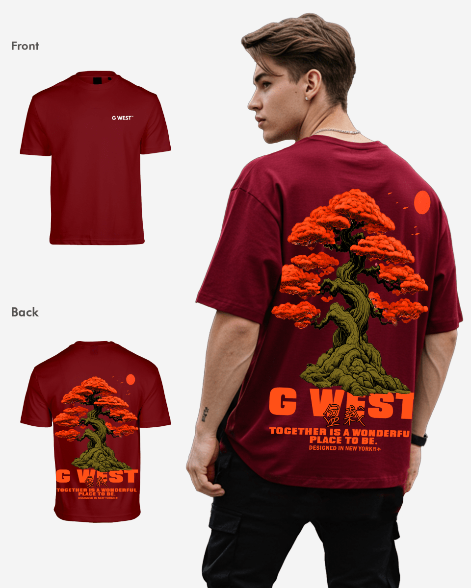 G West Oversized Bonsai Tee - G West