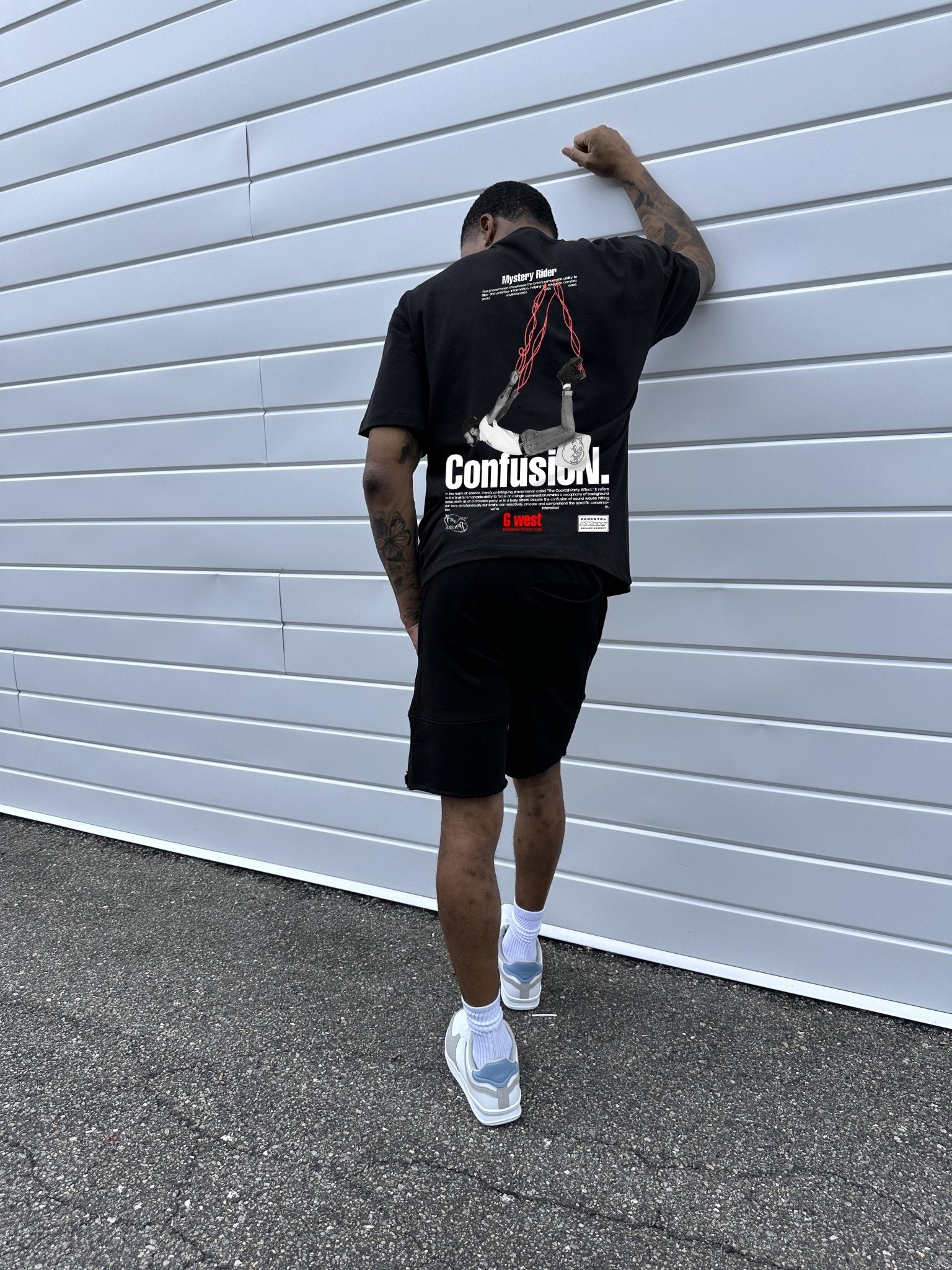 G WEST OVERSIZED CONFUSION TEE - G West