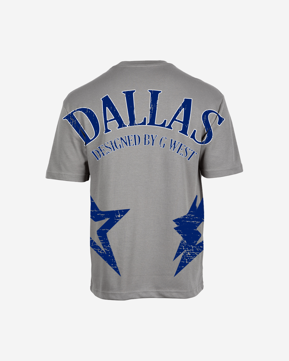 G West Oversized Dallas Logo Tee - G West