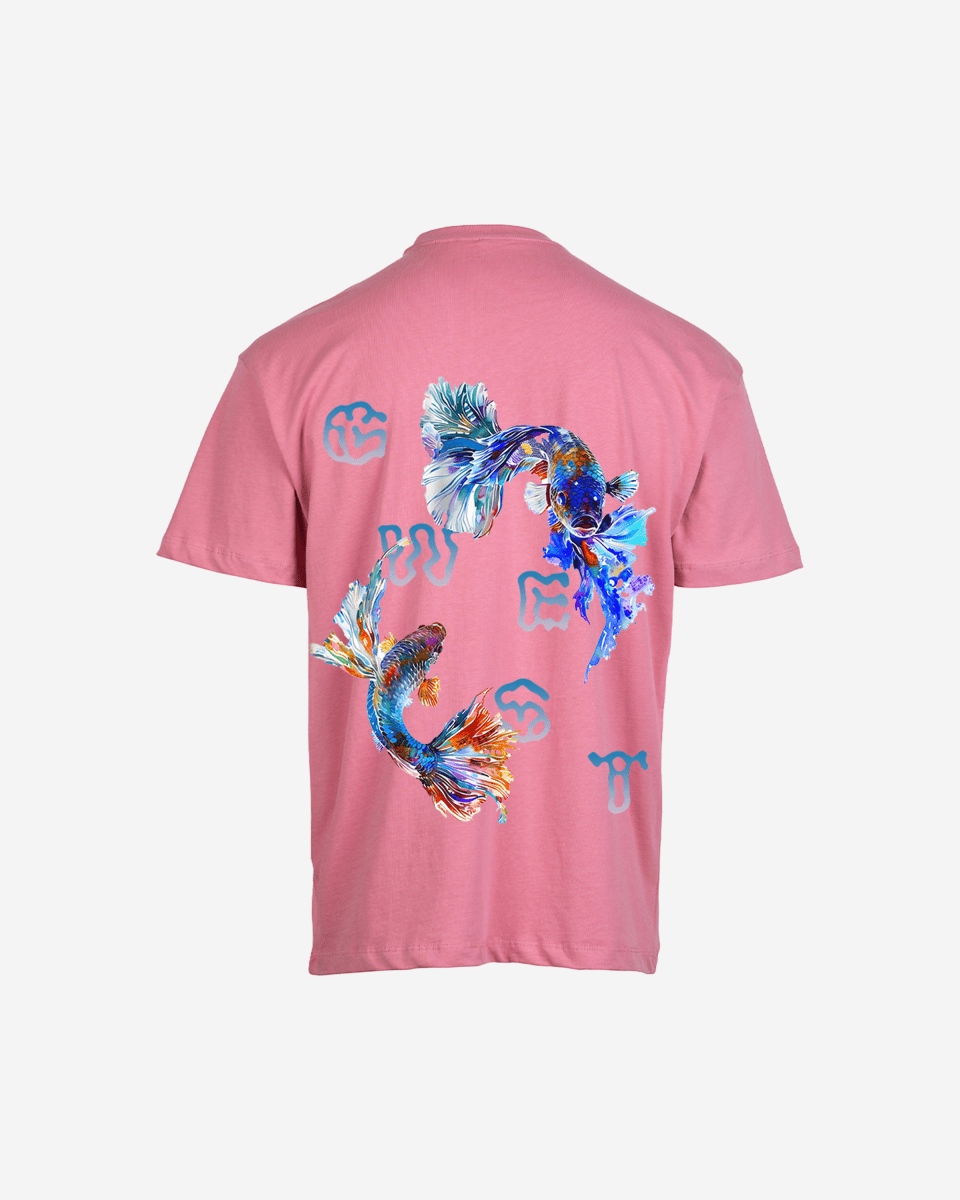 G West Oversized Fish Lifestyle T Shirt - G West