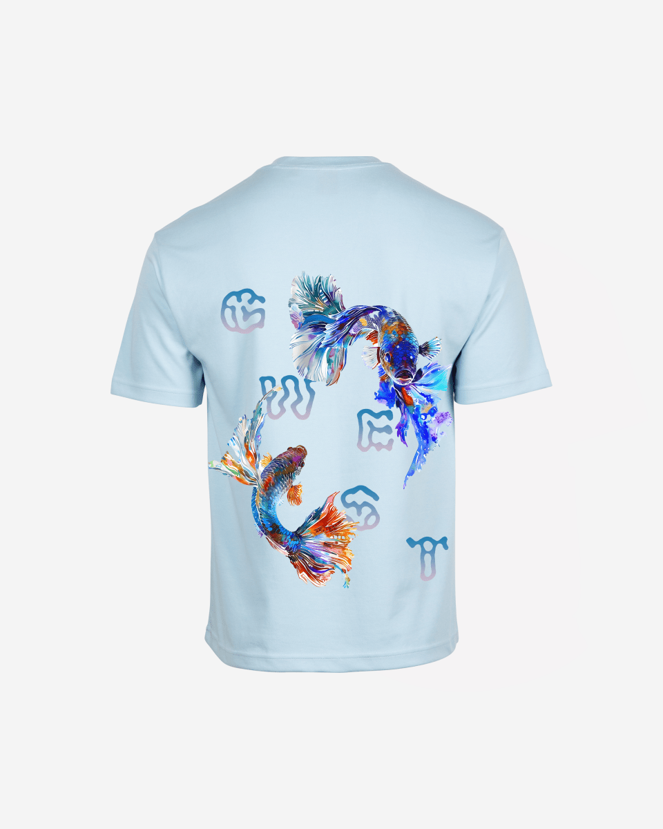 G West Oversized Fish Lifestyle T Shirt - G West