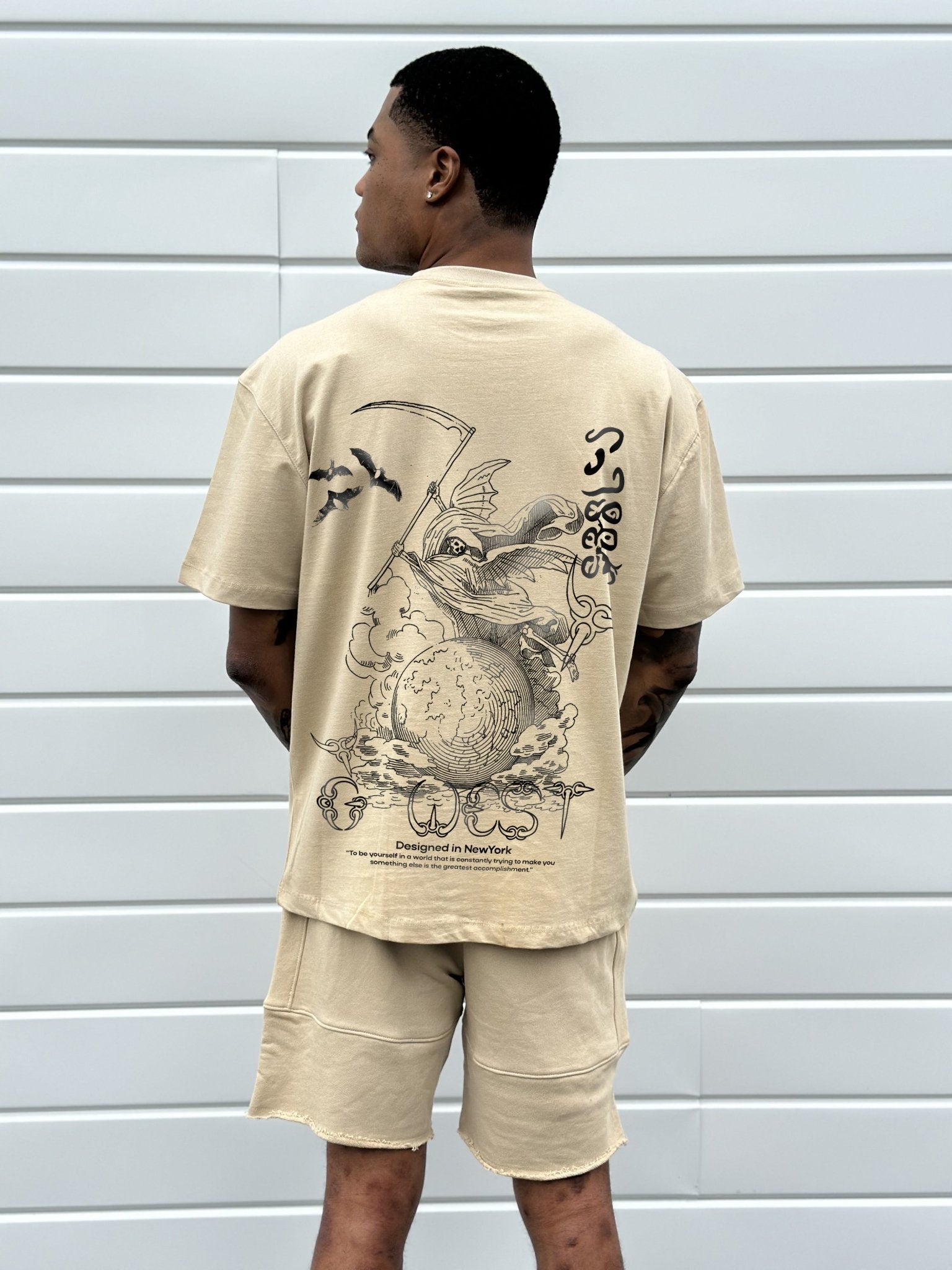 G West Oversized Gratitude Reaper Tee - G West