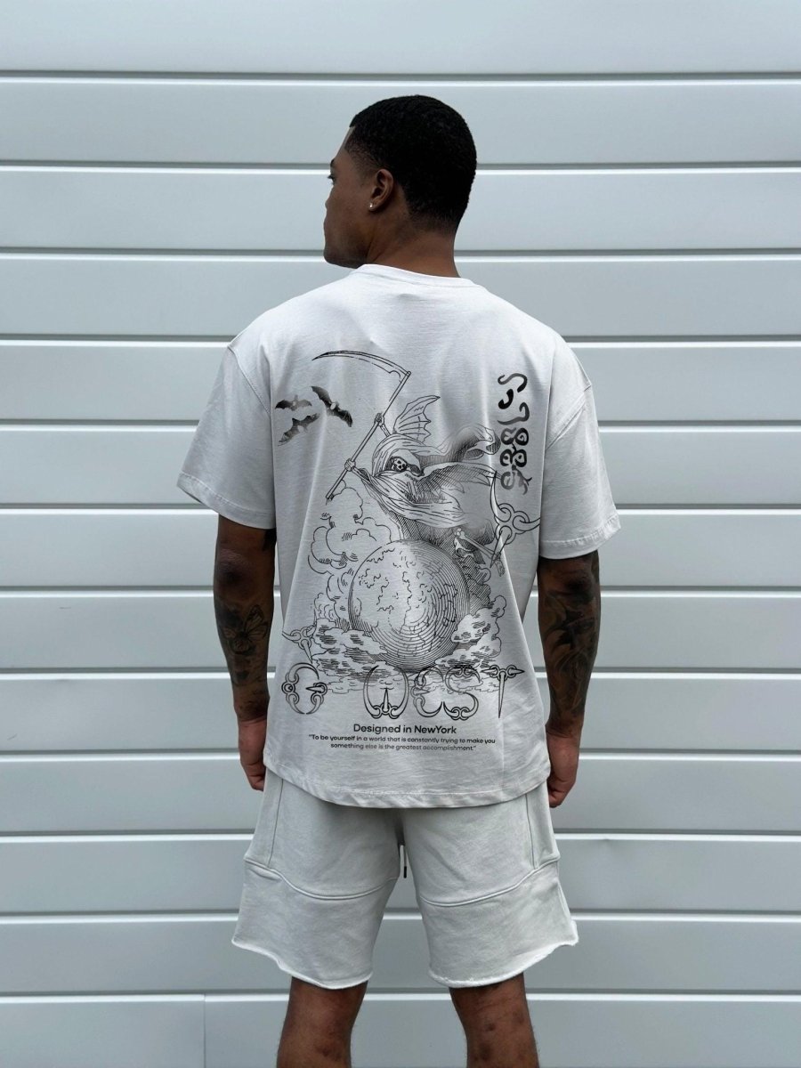 G West Oversized Gratitude Reaper Tee - G West