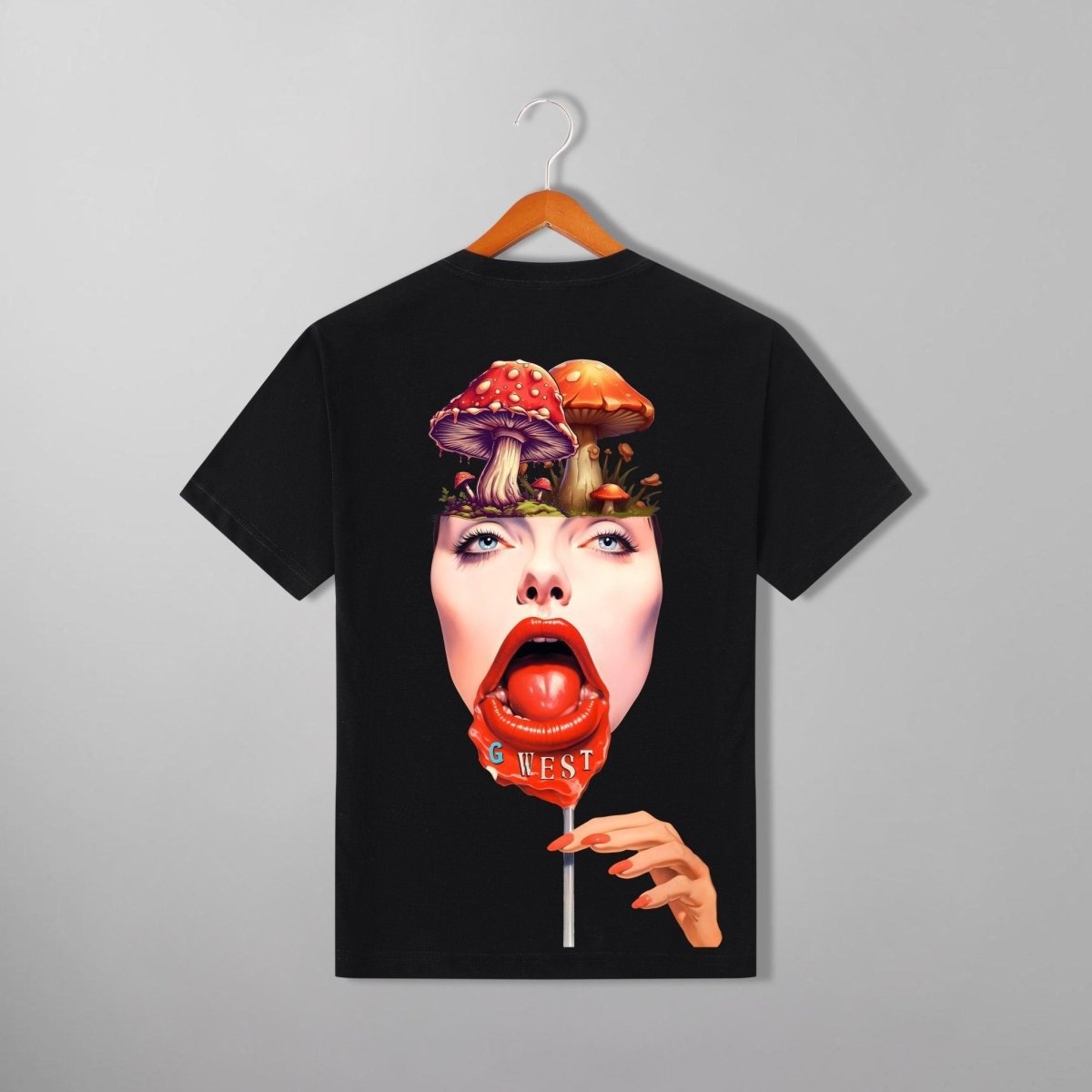 G West Oversized Lollipop Mushroom Tee - G West