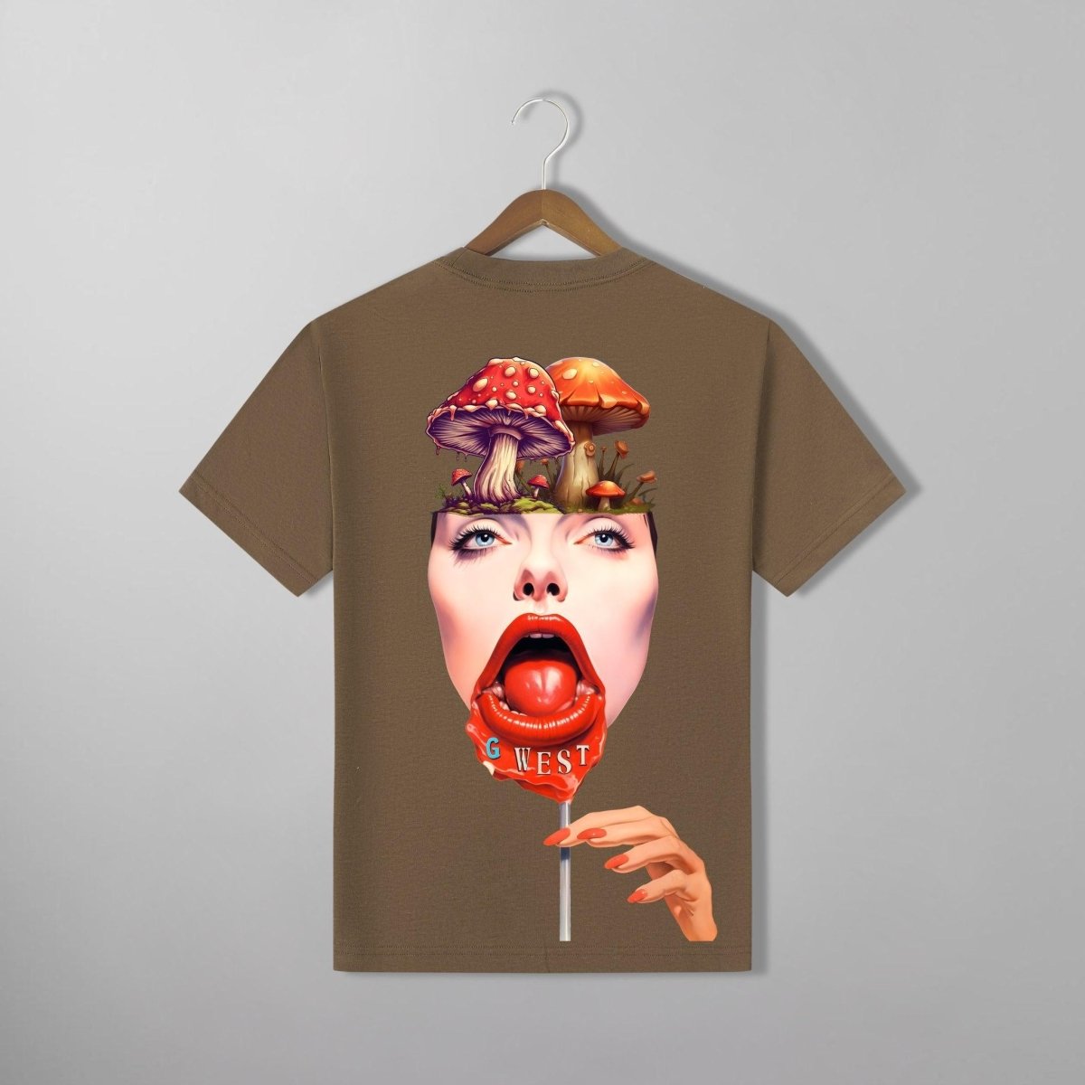 G West Oversized Lollipop Mushroom Tee - G West