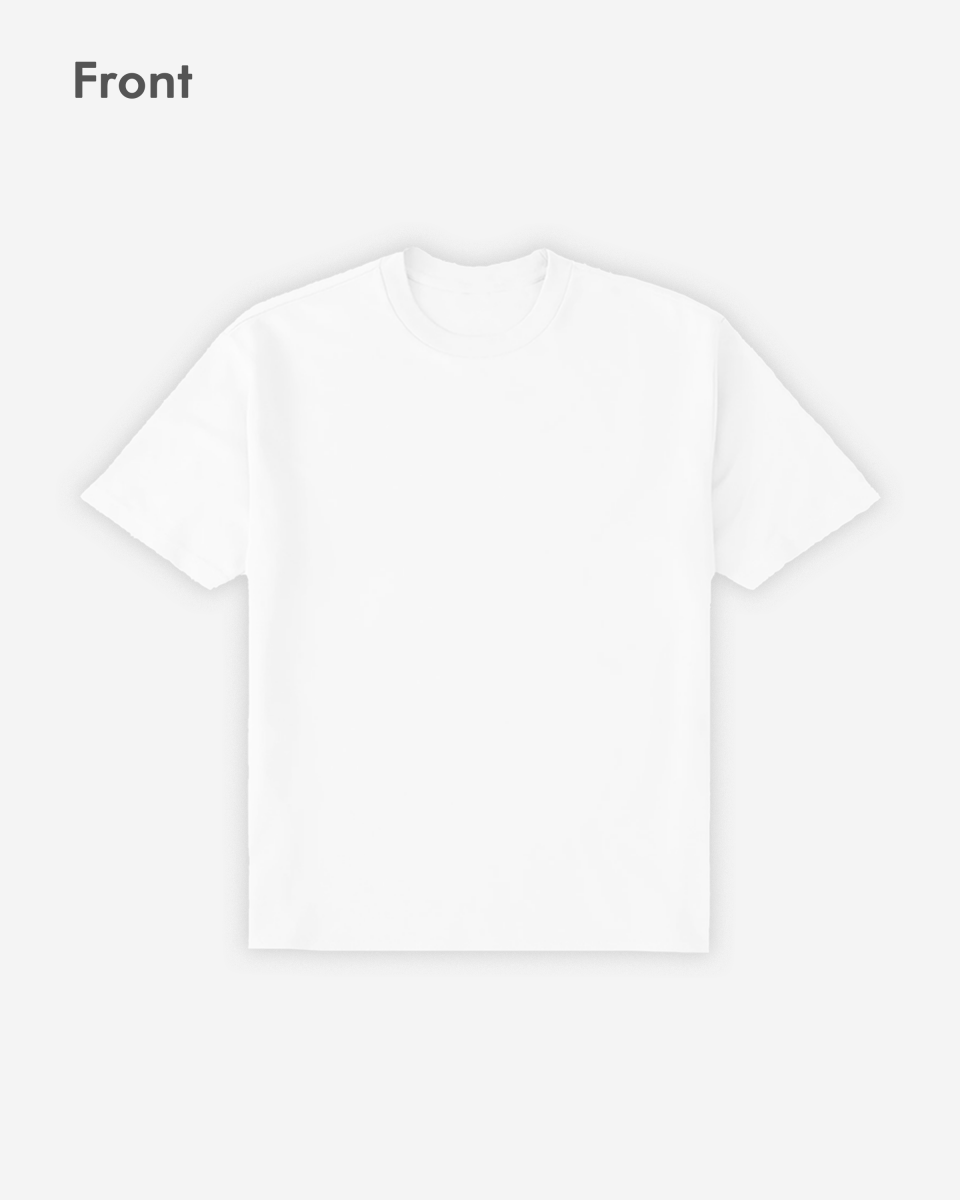 G West Oversized Oak Town White tee Big and Tall - G West