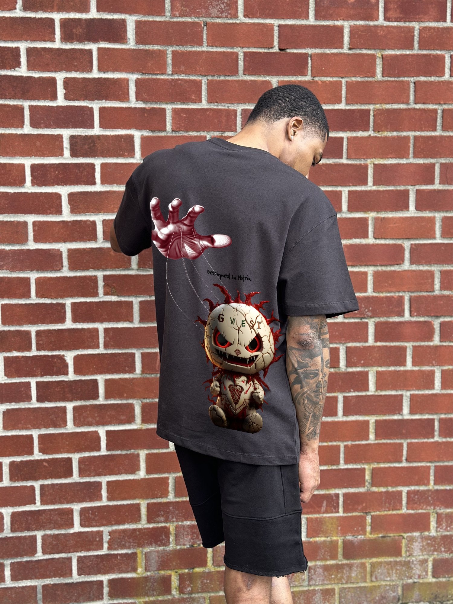 G WEST OVERSIZED PUPPET TEE - G West