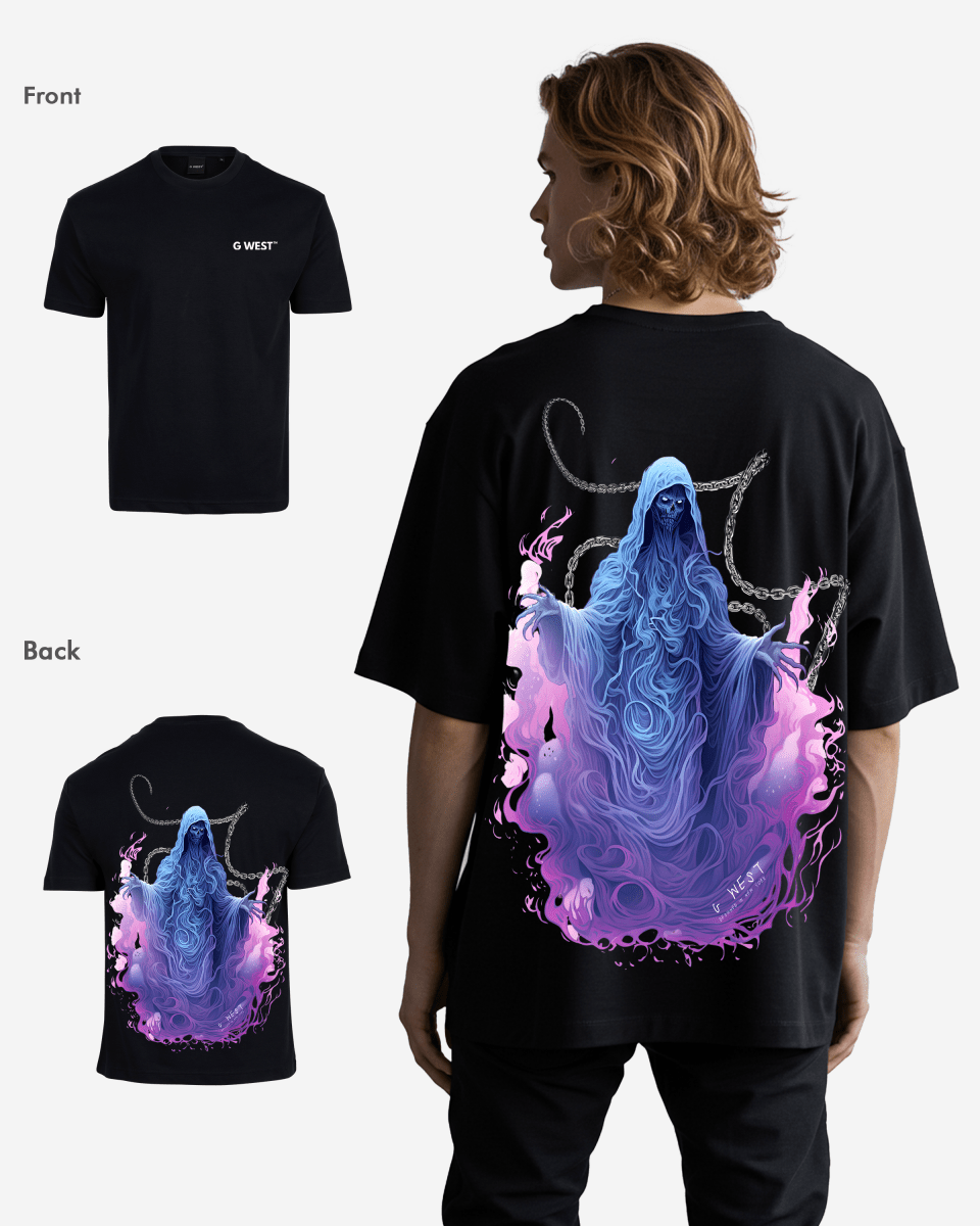 G West Oversized Purple Reaper Tee - G West