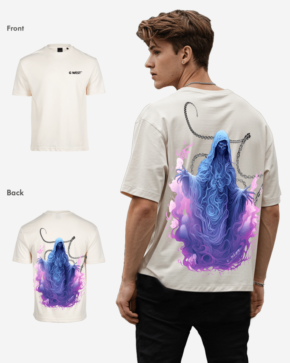 G West Oversized Purple Reaper Tee - G West