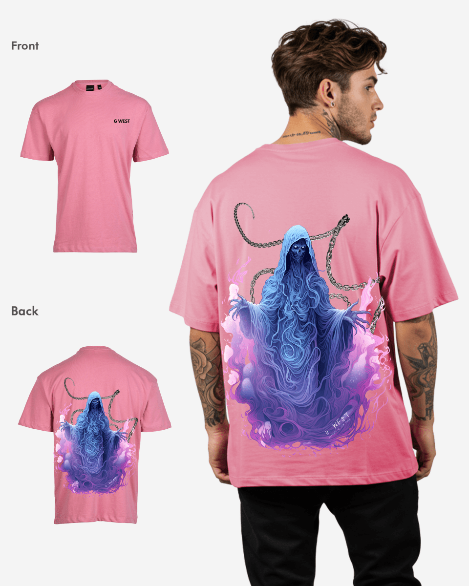 G West Oversized Purple Reaper Tee - G West