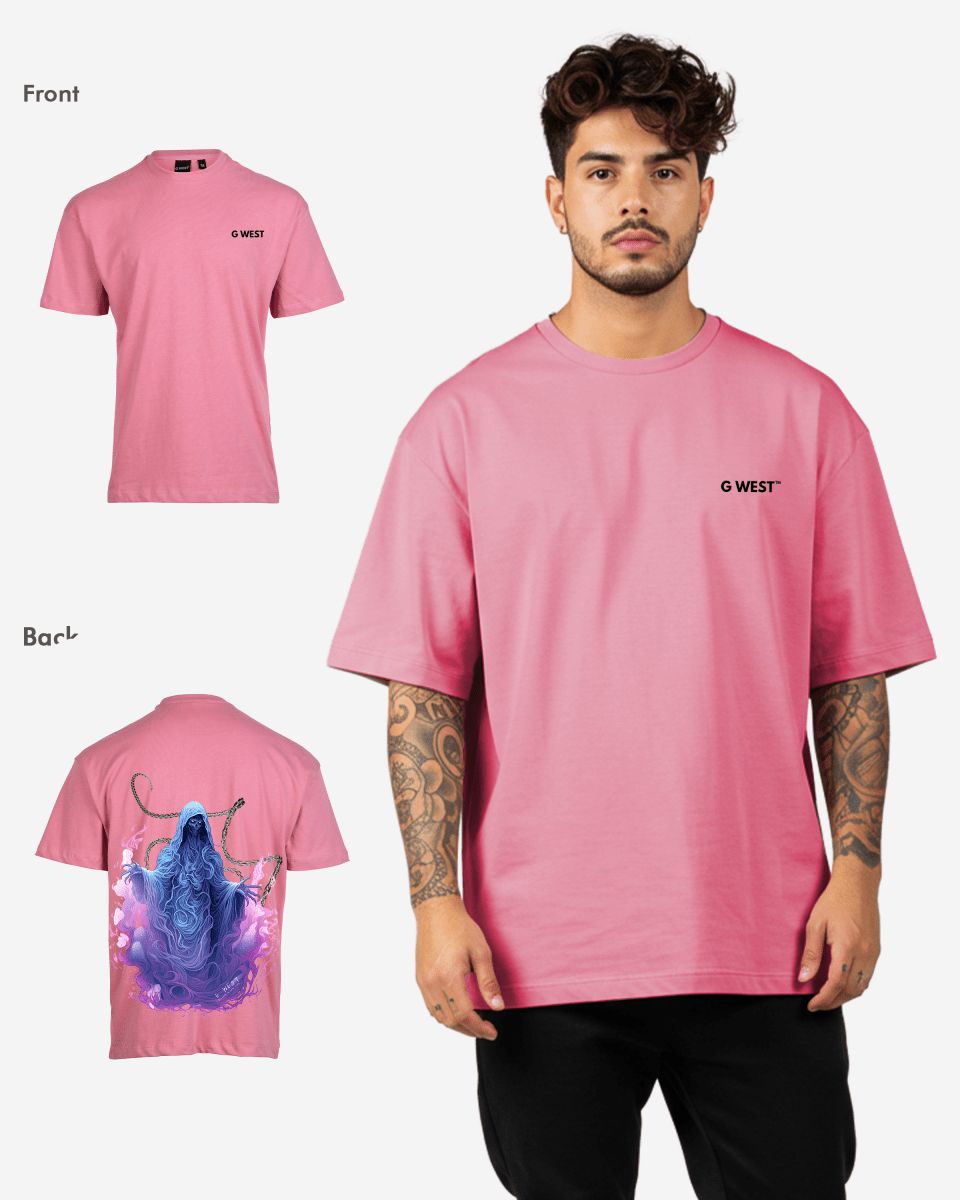 G West Oversized Purple Reaper Tee - G West