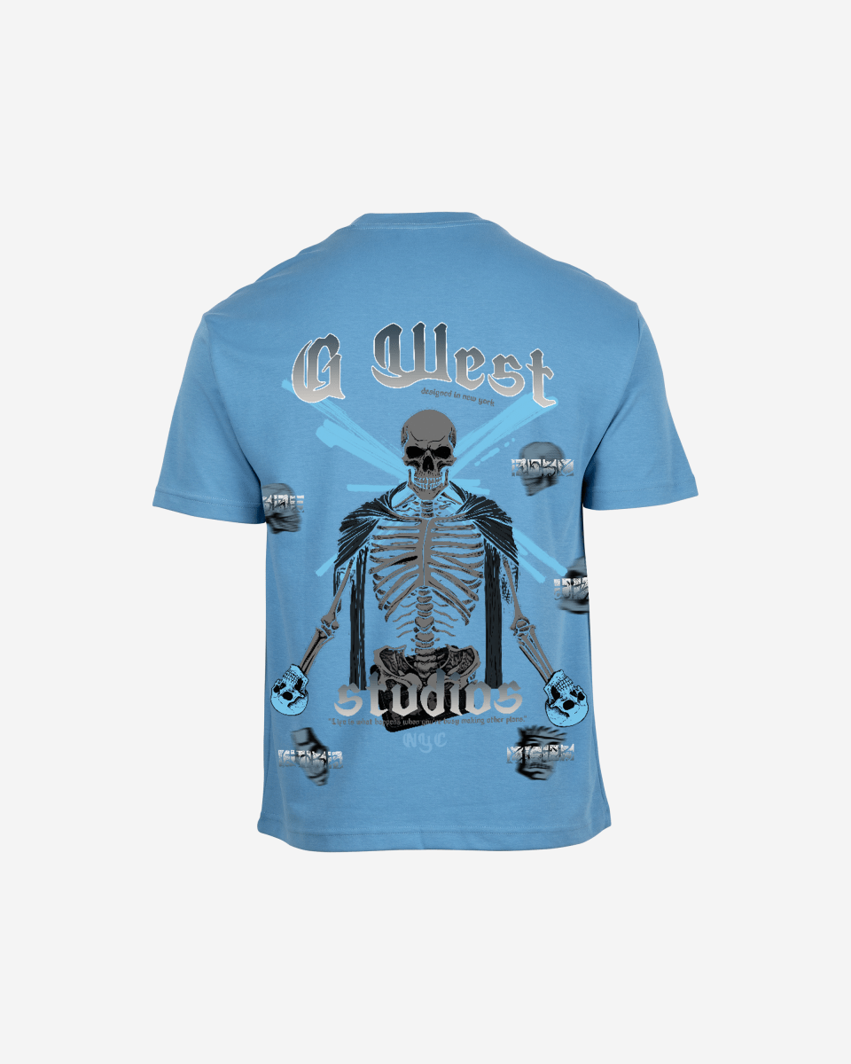 G West Oversized Skull Tee - G West