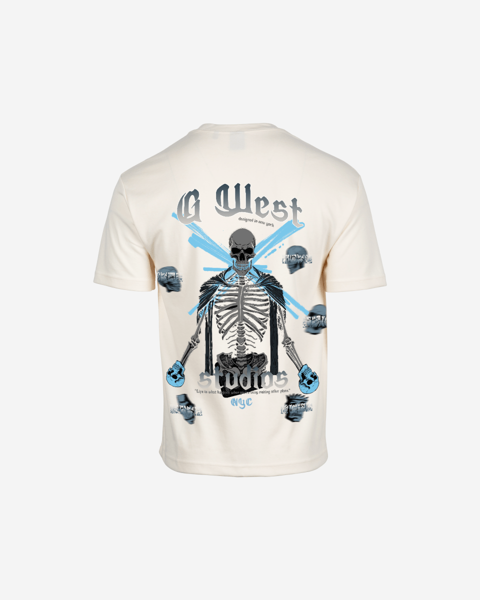 G West Oversized Skull Tee - G West