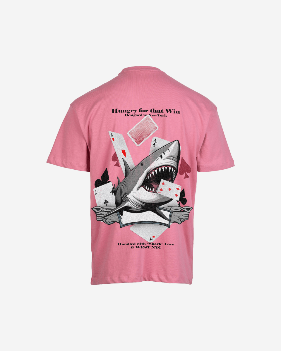 G West Oversized Spade Of Sharks T Shirt - G West