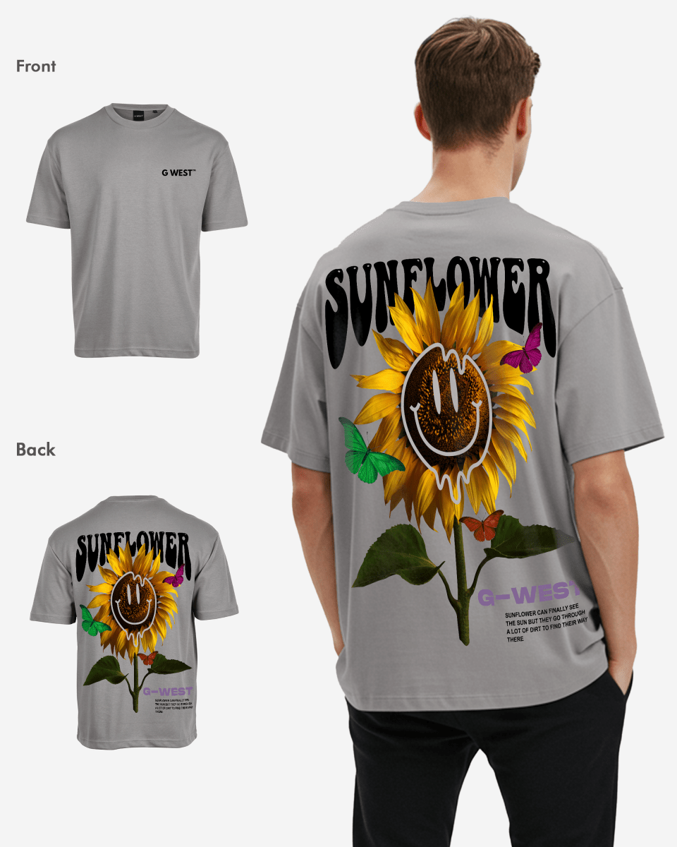 G West Oversized Sunflower Tee - G West