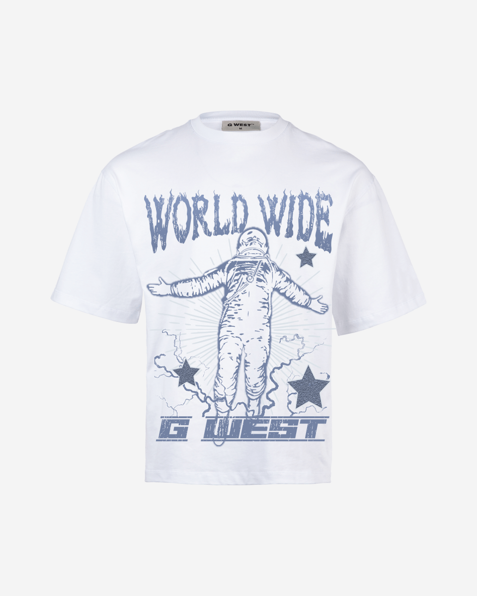 G West Oversized World Wide Star T Shirt - G West