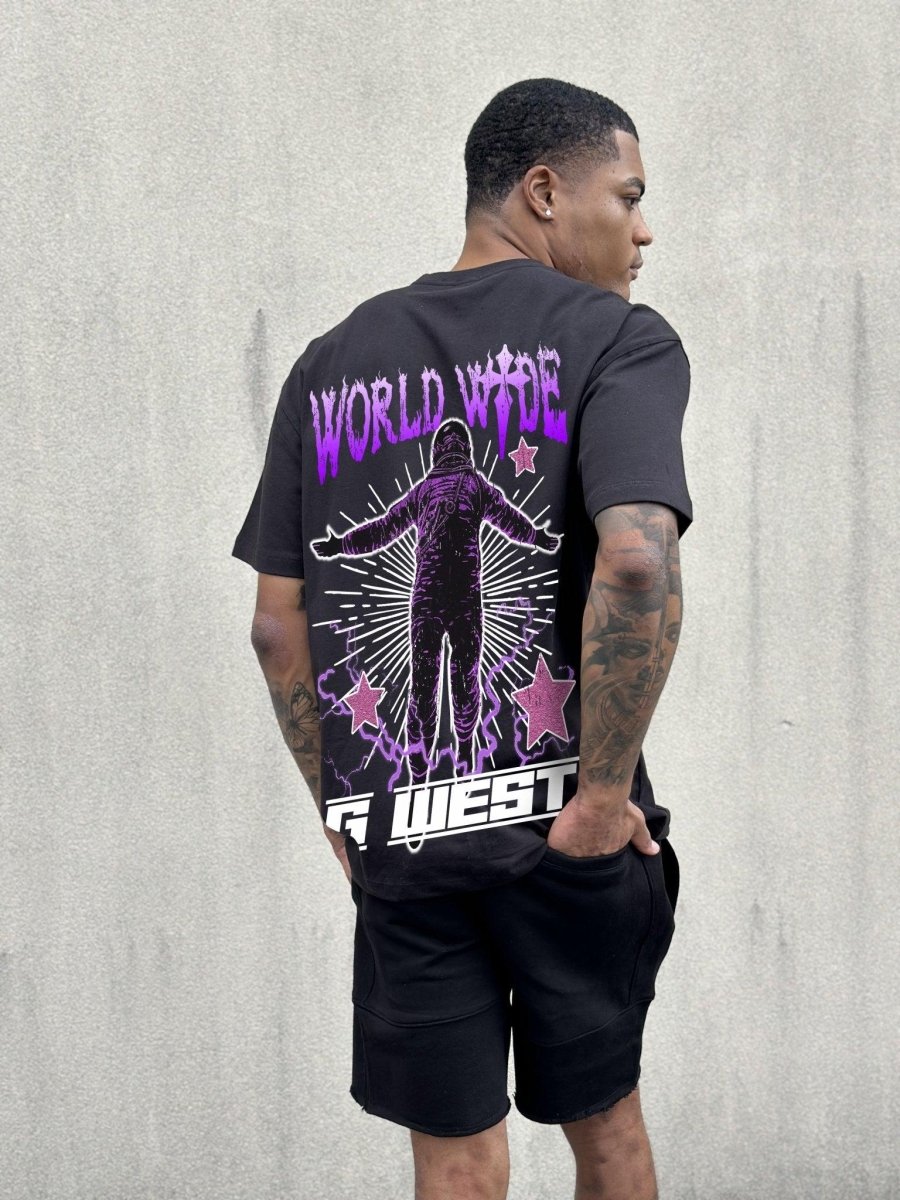 G West Oversized World Wide Star Tee - G West