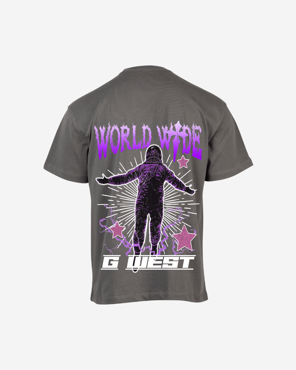 G West Oversized World Wide Star Tee - G West