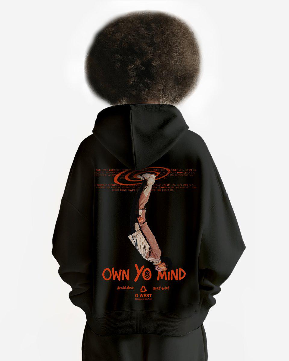 G West Own Yo Mind Oversize Hoodie - G West