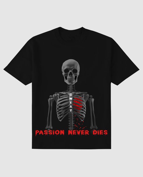 G WEST PASSION NEVER DIES TEE - G West