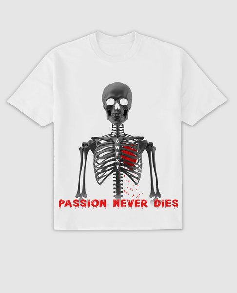 G WEST PASSION NEVER DIES TEE - G West