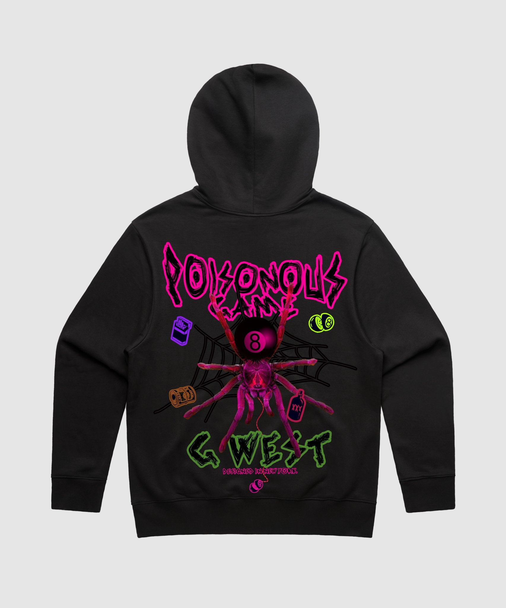 G WEST POISON GAME HEAVY PREMIUM HOODIE - 6 COLORS - G West