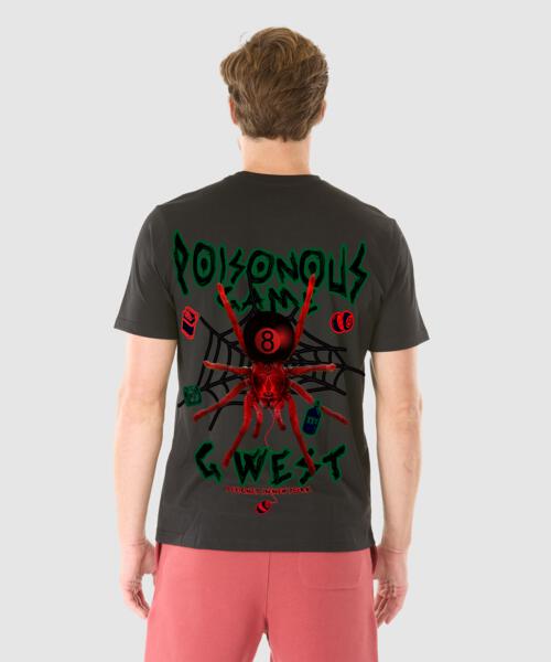 G West POISON GAME T SHIRT - GWPBAST5042 - 6 COLORS - G West