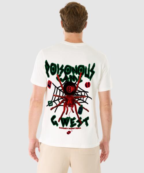 G West POISON GAME T SHIRT - GWPBAST5042 - 6 COLORS - G West