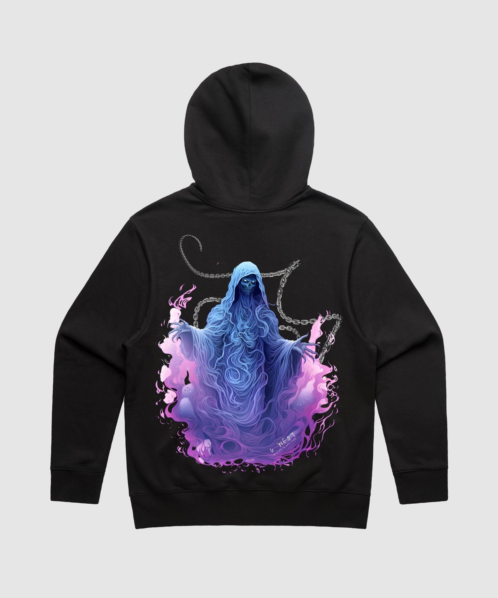 G WEST PURPLE REAPER HEAVY PREMIUM HOODIE - 6 COLORS - G West