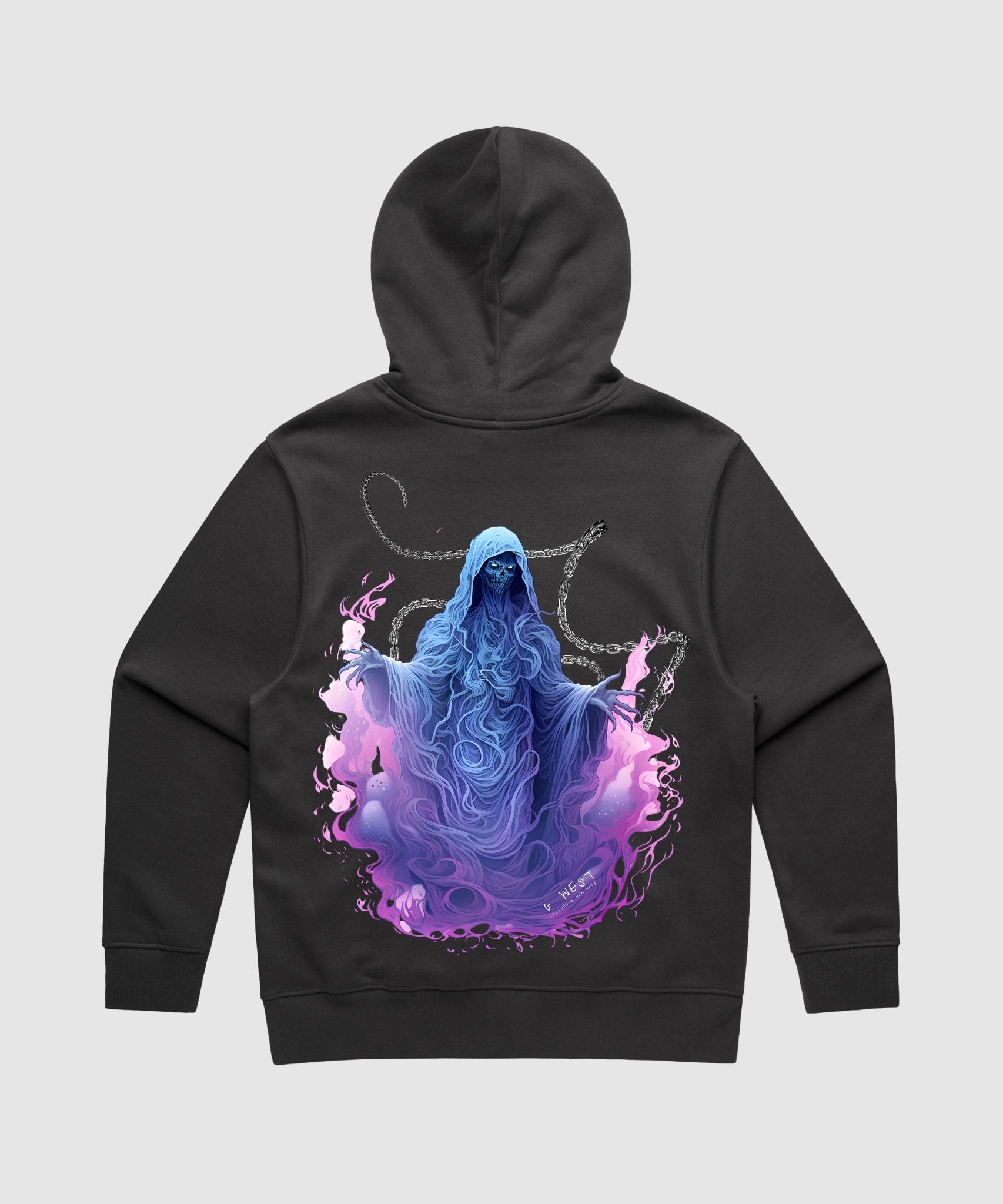 G WEST PURPLE REAPER HEAVY PREMIUM HOODIE - 6 COLORS - G West