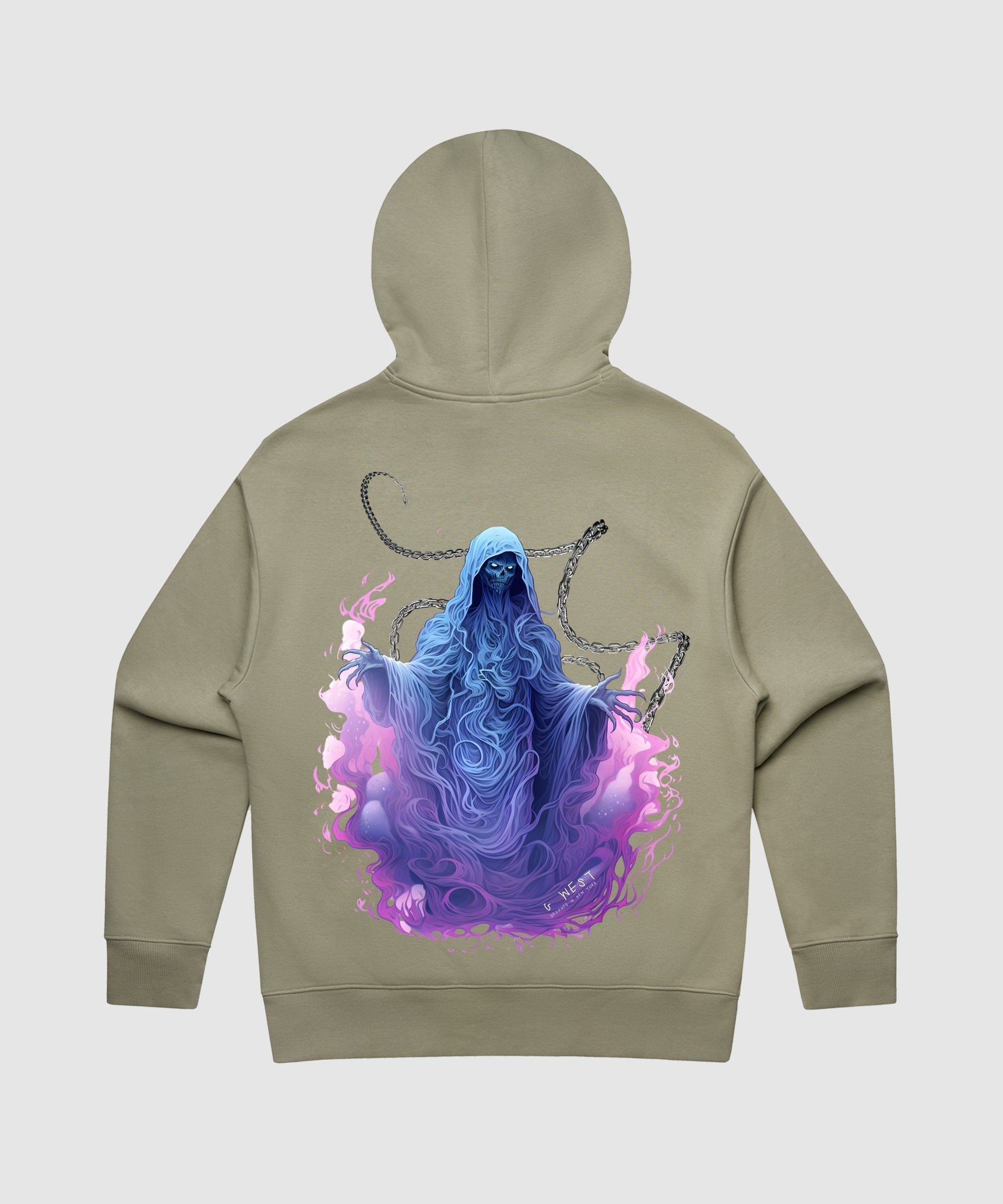 G WEST PURPLE REAPER HEAVY PREMIUM HOODIE - 6 COLORS - G West