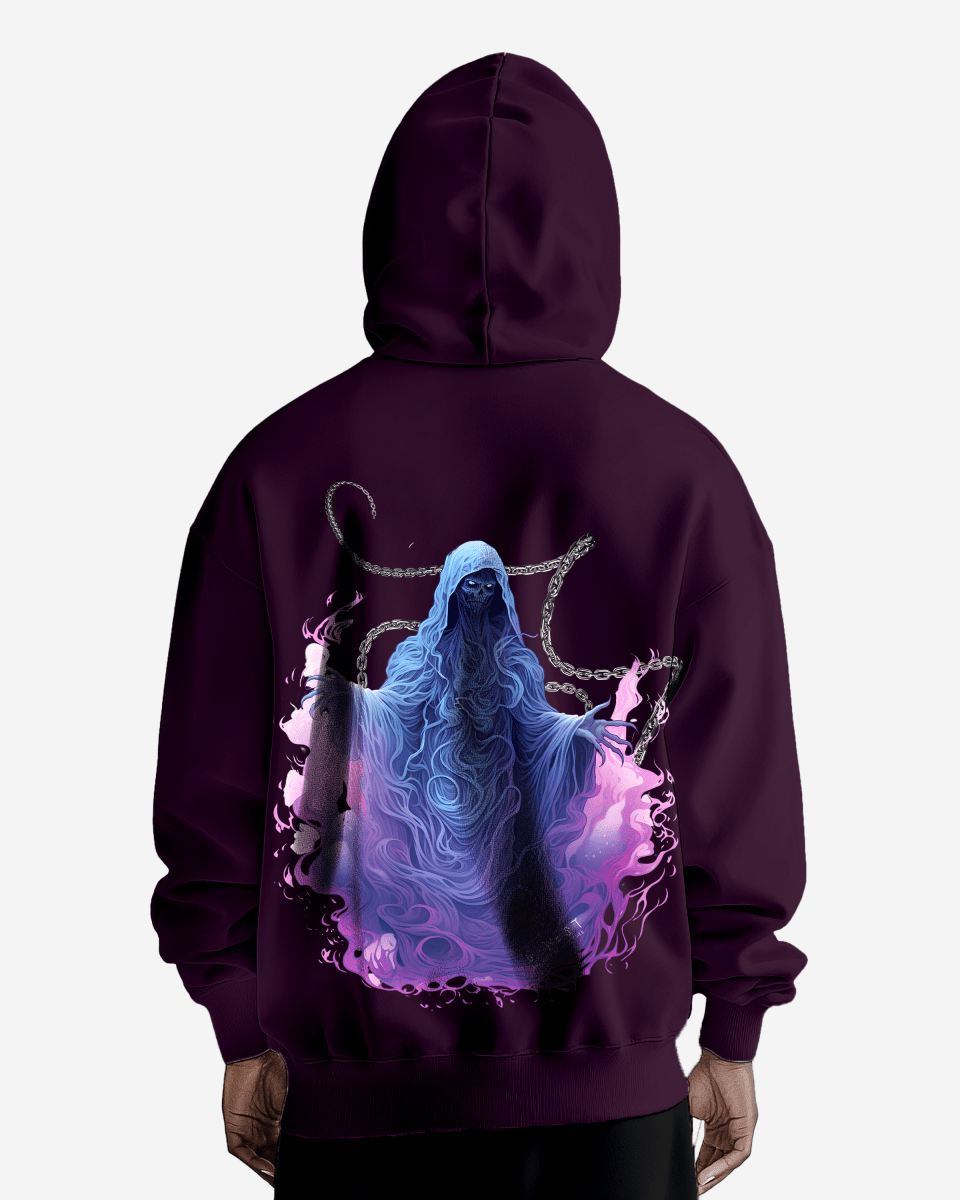 G West Purple Reaper Heavy Premium Oversize Hoodie - G West