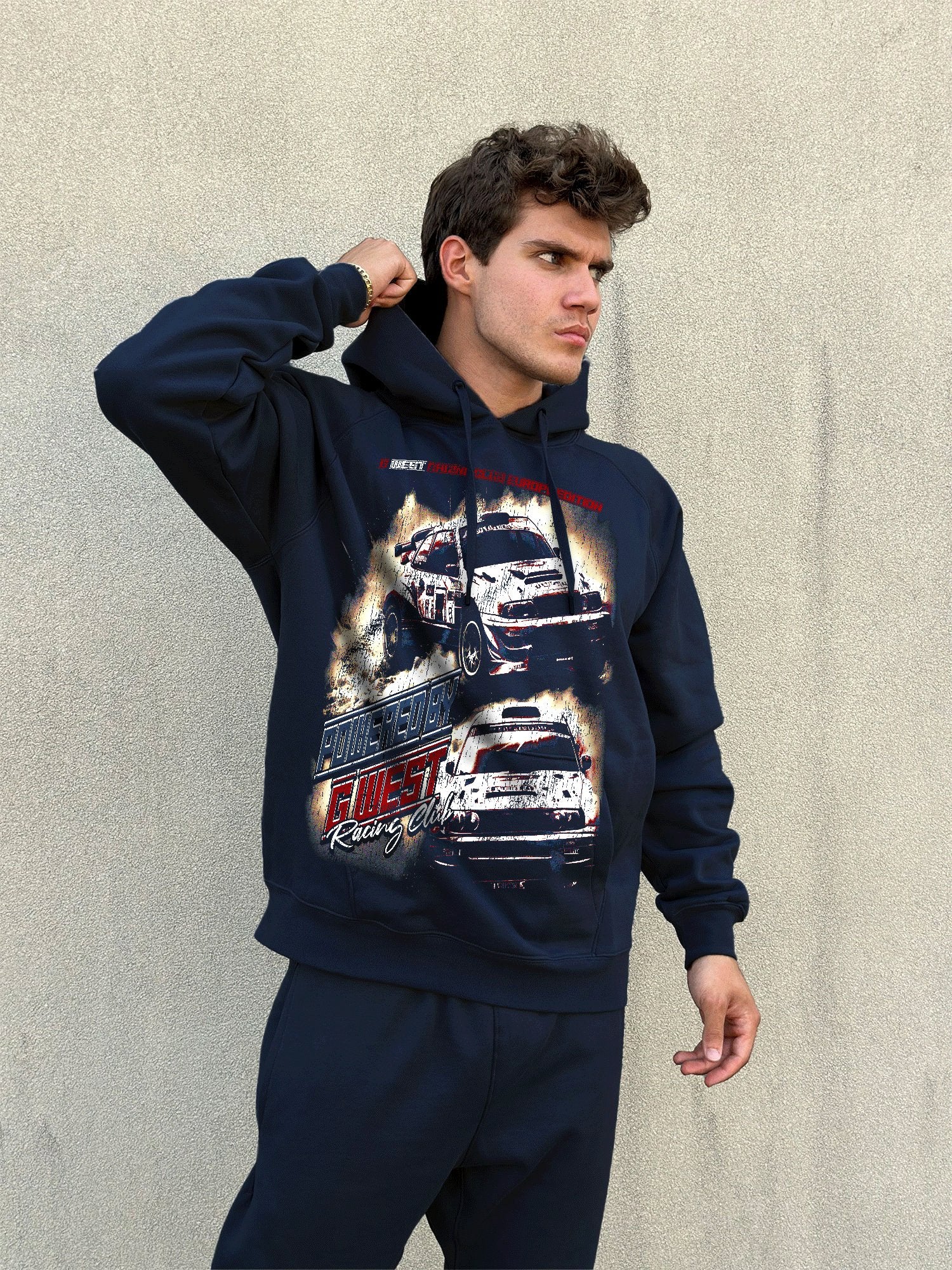 G West Racing Club Double Hit hoodie - G West