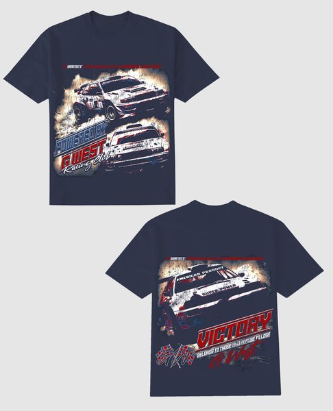 G West Racing Club Double Hit Tee - G West