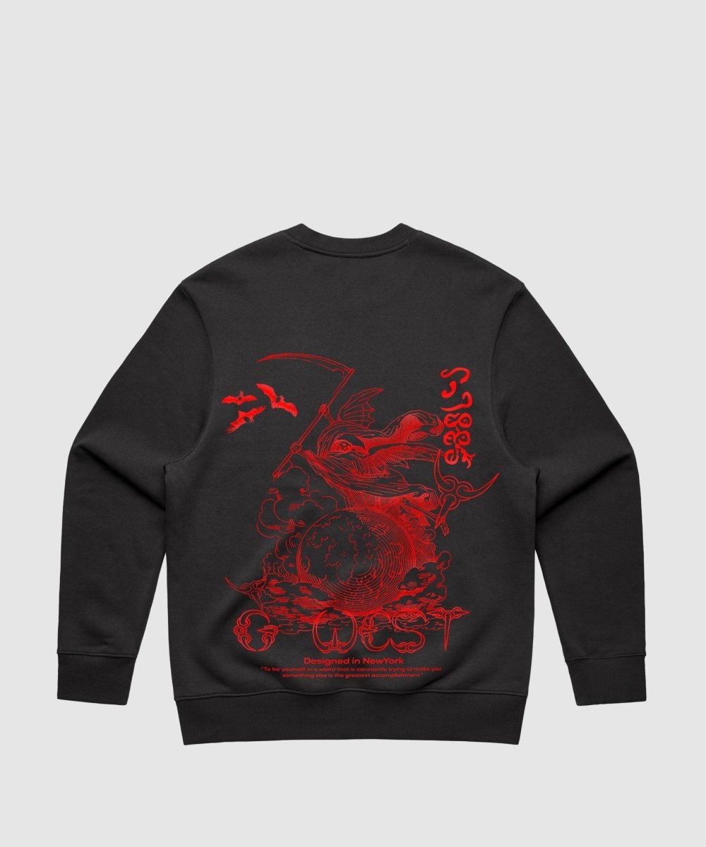 G West Reaper World Heavy Premium Crewneck - 6 Colors - G West