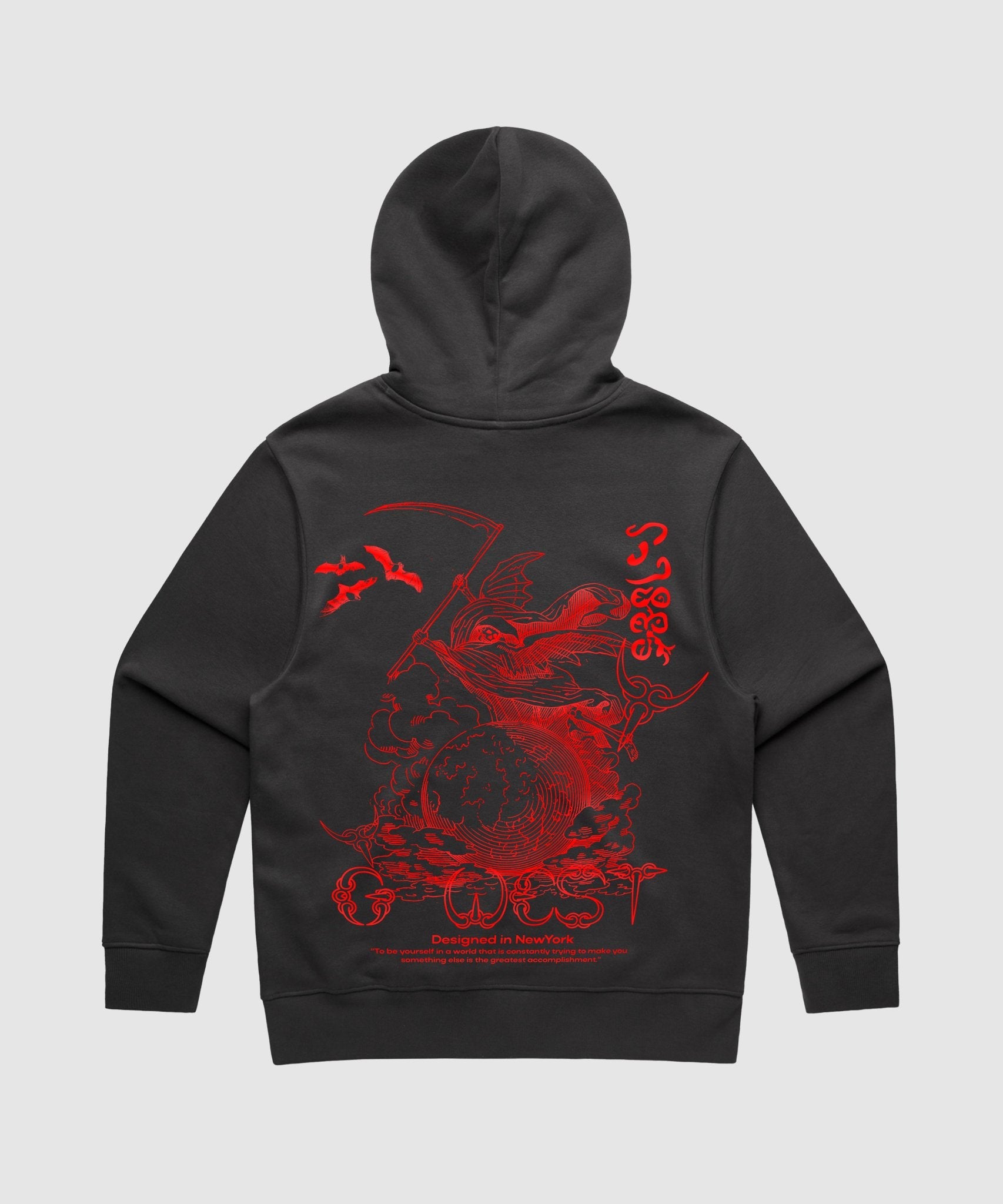 G WEST REAPER WORLD HEAVY PREMIUM HOODIE - 6 COLORS - G West