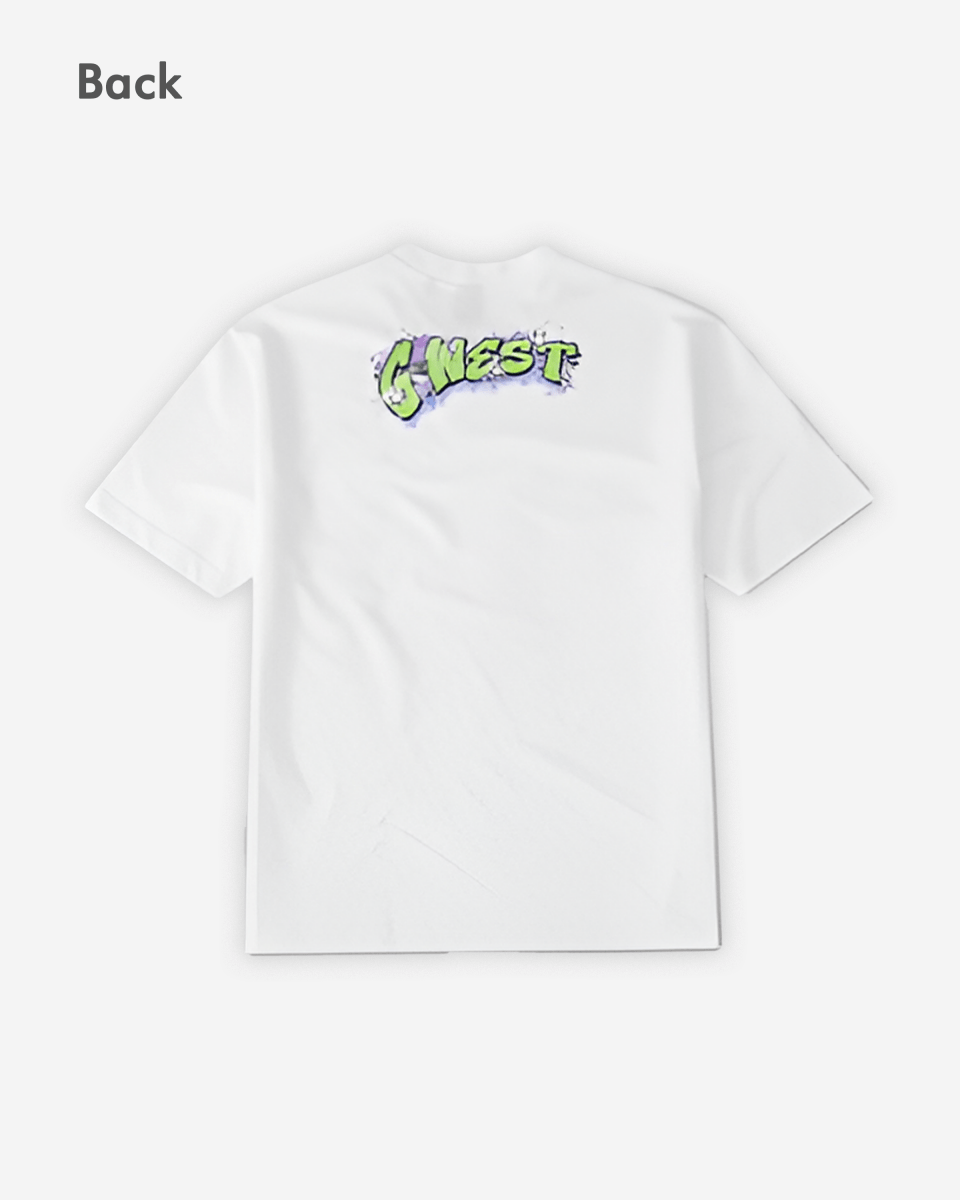 G West Reborn White Tee Big and Tall - G West