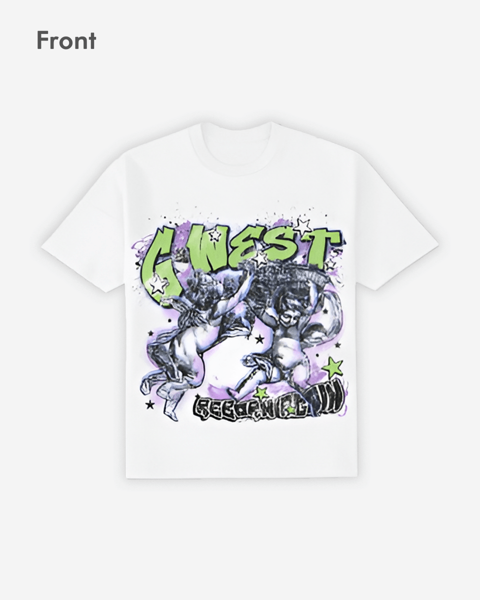 G West Reborn White Tee Big and Tall - G West